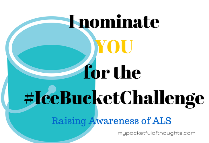 #IceBucketChallenge on My Pocketful of Thoughts .com